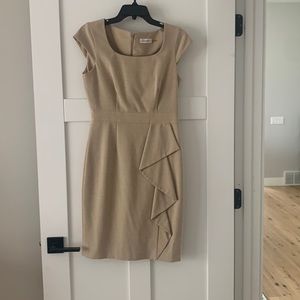 Calvin Klein beige dress